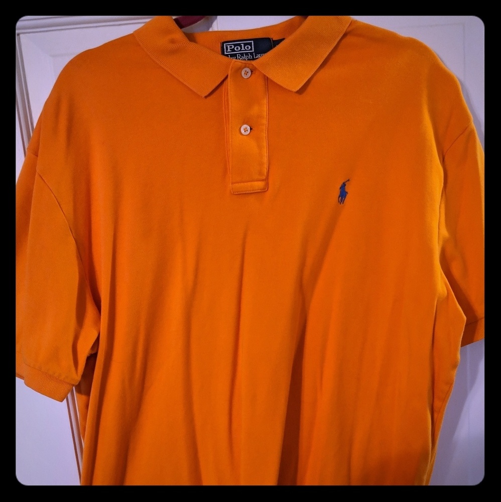 Orange Polo Raplh Lauren